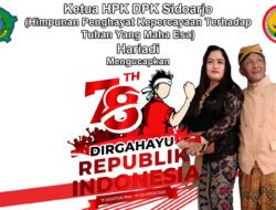 Ketua HPK DPK Sidoarjo Mengucapkan Dirgahayu RI Ke-78
