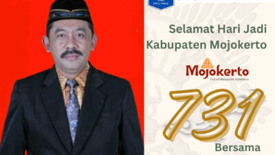 Ketua Paguyuban Kepala Desa (PKD) Jawa Timur Mengucapkan Selamat Hari Jadi Kabupaten Mojokerto Ke-731