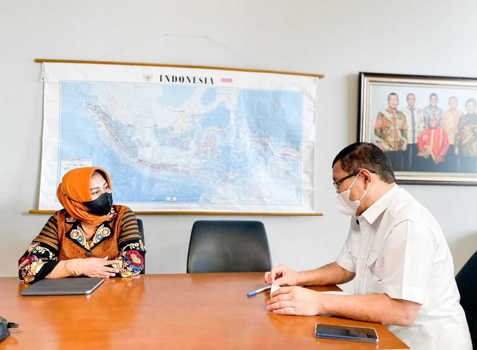 Rencana Bangun IPLT, Wali Kota Mojokerto Kunjungi Kementerian PUPR