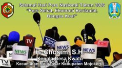 Kepala Desa Kwatu, Mojoanyar, Mojokerto Mengucapkan Selamat Hari Pers Nasional 2026