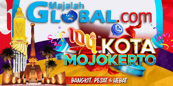 Majalahglobal.com Mengucapkan Selamat HUT Kota Mojokerto Ke-104 Tahun