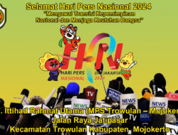 PT. Ittihad Rahmat Utama (MPS Trowulan Mojokerto) Mengucapkan Selamat Hari Pers Nasional 2024