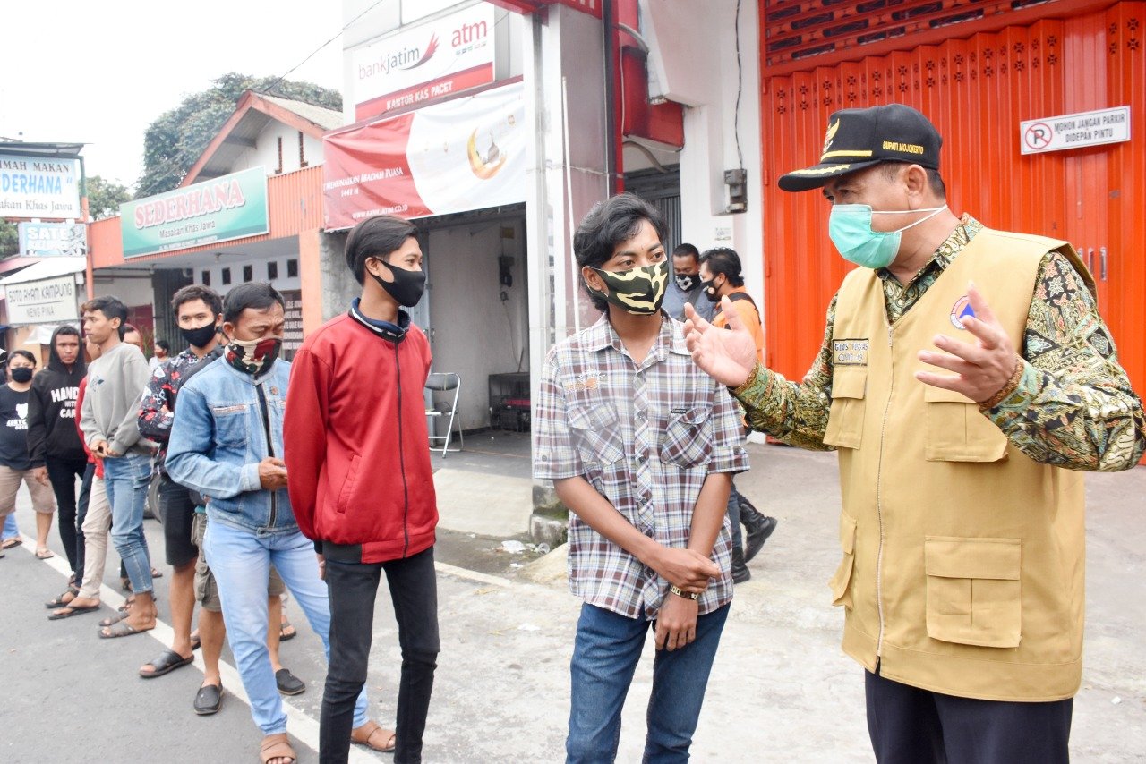 Kabupaten Mojokerto Zona Kuning (Risiko Rendah Sebaran Covid-19)