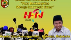 Kepala Desa Pesanggarahan, Kutorejo, Mojokerto Mengucapkan Selamat Hari Pers Nasional 2025