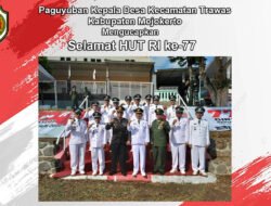 Paguyuban Kepala Desa Kecamatan Trawas Kabupaten Mojokerto Mengucapkan Selamat HUT RI ke-77