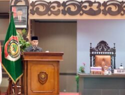 Gus Barra Sampaikan KUA dan PPAS APBD 2023, Ketua PDIP dan Ketua PAN Berikan Apresiasi