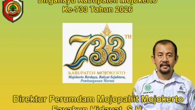 Direktur Perumdam Mojopahit Mojokerto Mengucapkan Dirgahayu Kabupaten Mojokerto ke-733 Tahun 2026