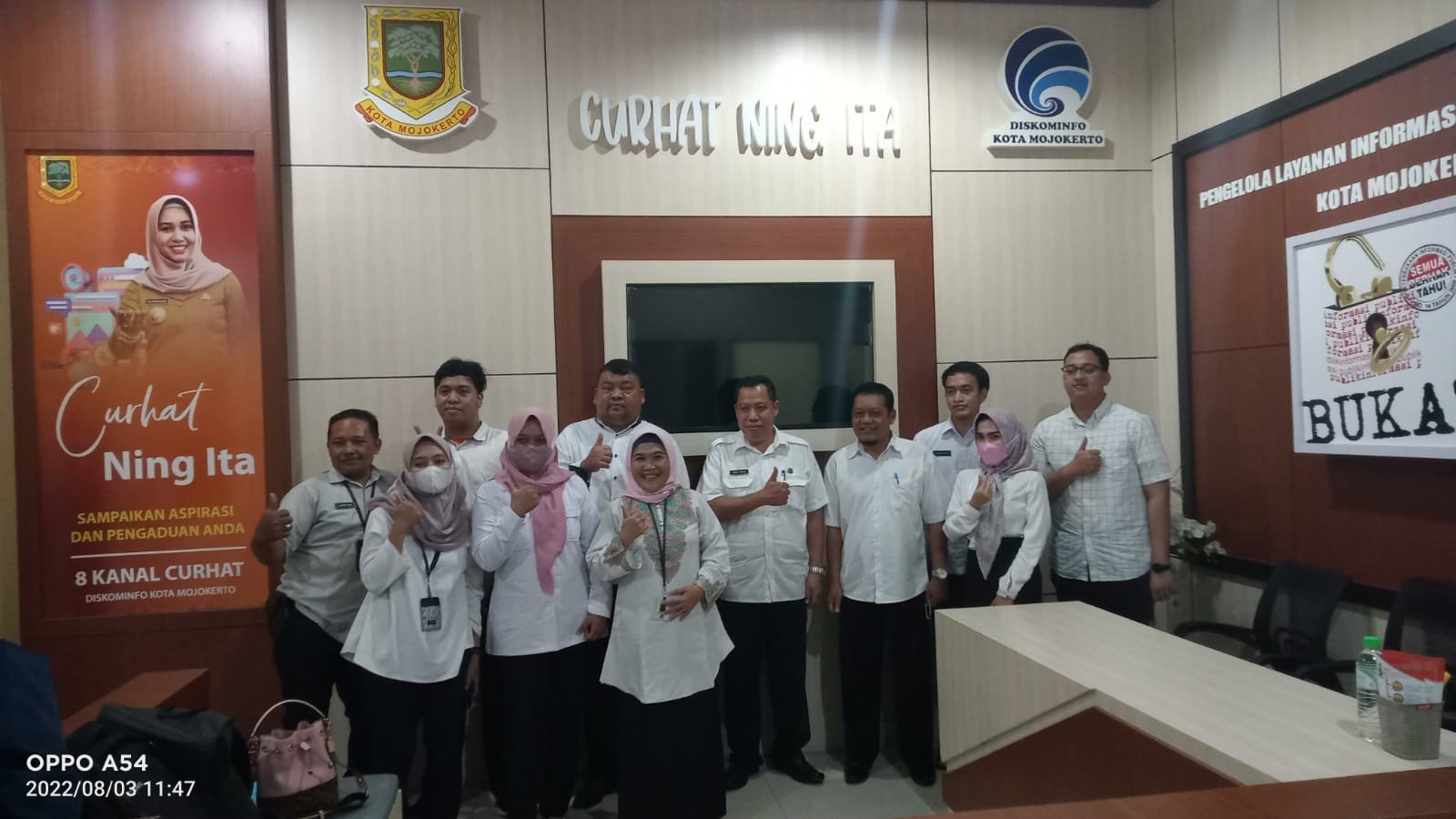 Pemkab Jombang Studi Tiru Portal Satu Data Informasi Kota Mojokerto