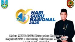 Kepala SMPN 1 Gondang Kabupaten Mojokerto Mengucapkan Selamat Hari Guru Nasional 2025