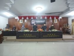 DPRD Kota Mojokerto Adakan Paripurna Jawaban Wali Kota Mojokerto Atas Penyampaian Nota Keuangan P-APBD 2022