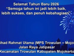 PT. Ittihad Rahmat Utama (MPS Trowulan – Mojokerto) Mengucapkan Selamat Tahun Baru 2026