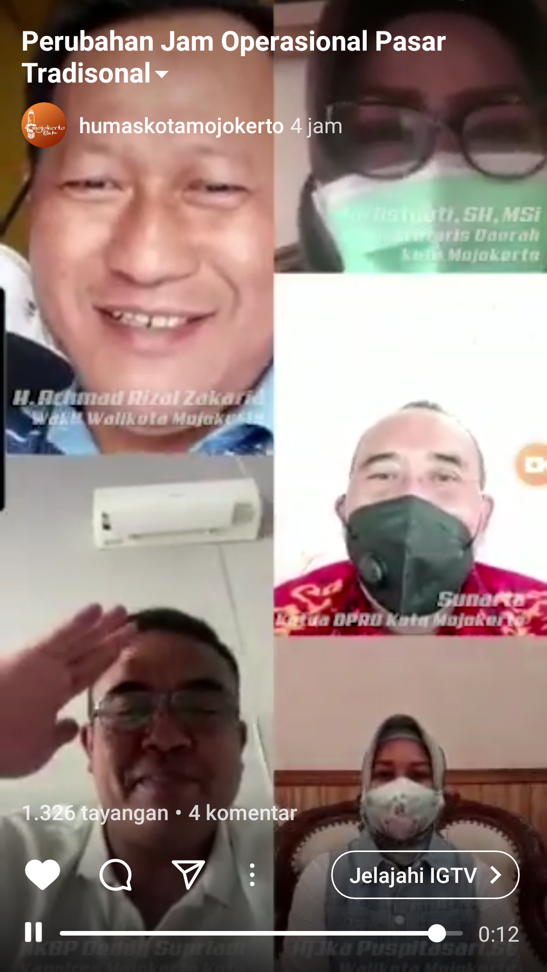 Satgas Penanganan Covid-19 Ubah Jam Operasional Pasar Tradisional 