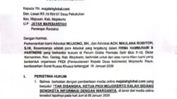 Hak Jawab Berita PKDI Mojokerto