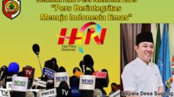 Kepala Desa Sugeng Mengucapkan Selamat Hari Pers Nasional 2025