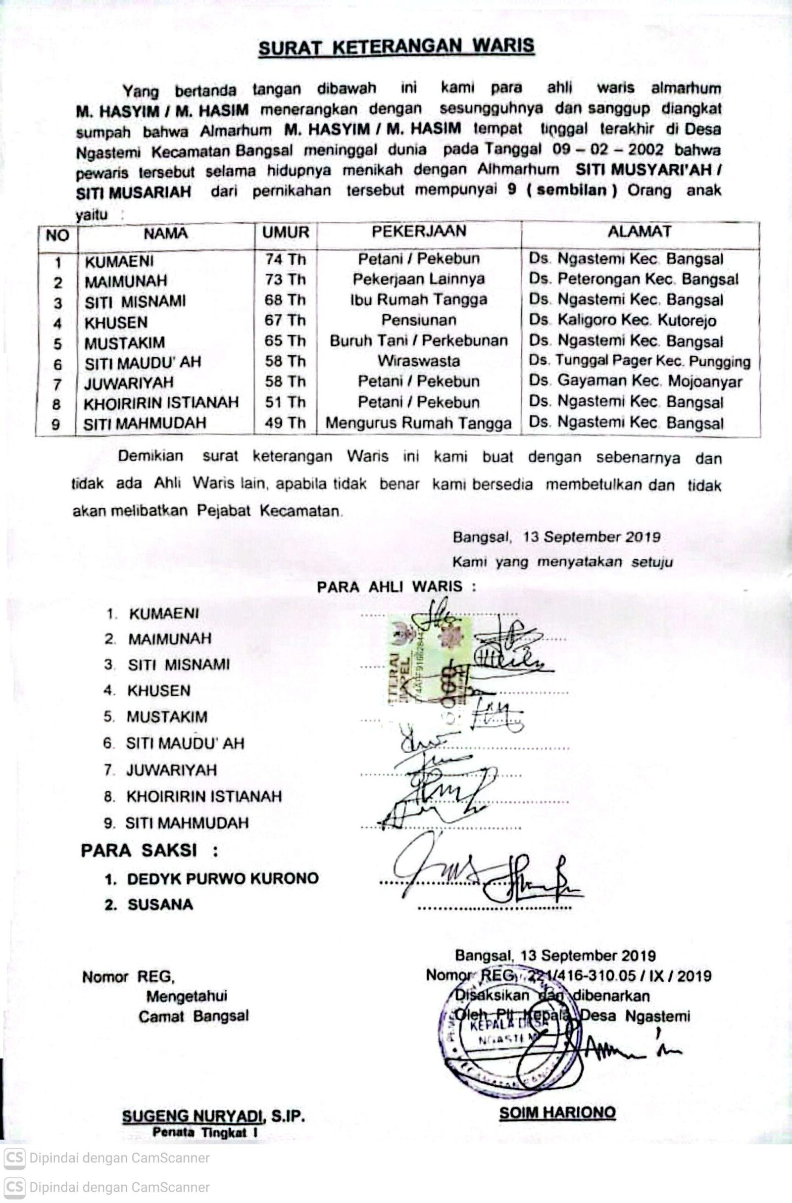 Laporan Polisi ke Polda Jatim Buka Borok Sengketa Tanah 359 M² di Desa Ngastemi Mojokerto