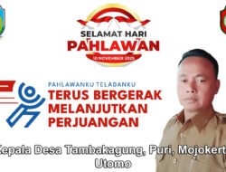 Kepala Desa Tambakagung Mengucapkan Selamat Hari Pahlawan 10 November 2025