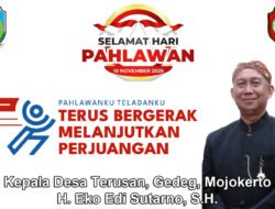 Kepala Desa Terusan Mengucapkan Selamat Hari Pahlawan 10 November 2025