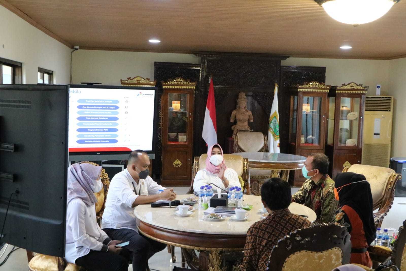 Pemkot Mojokerto Audiensi dengan PT. PGN