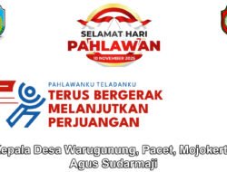 Kepala Desa Warugunung Mengucapkan Selamat Hari Pahlawan 10 November 2025