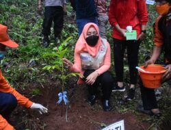 Bupati Mojokerto Pimpin Aksi Tanam Pohon