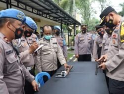 Polres Mojokerto Gelar Operasi Senpi dan Kelengkapan Personel