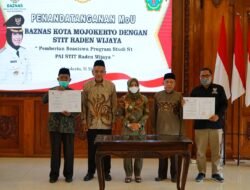 Hadiri MOU Baznas dengan STIT Raden Wijaya, Ning Ita: Satu Rumah Satu Sarjana
