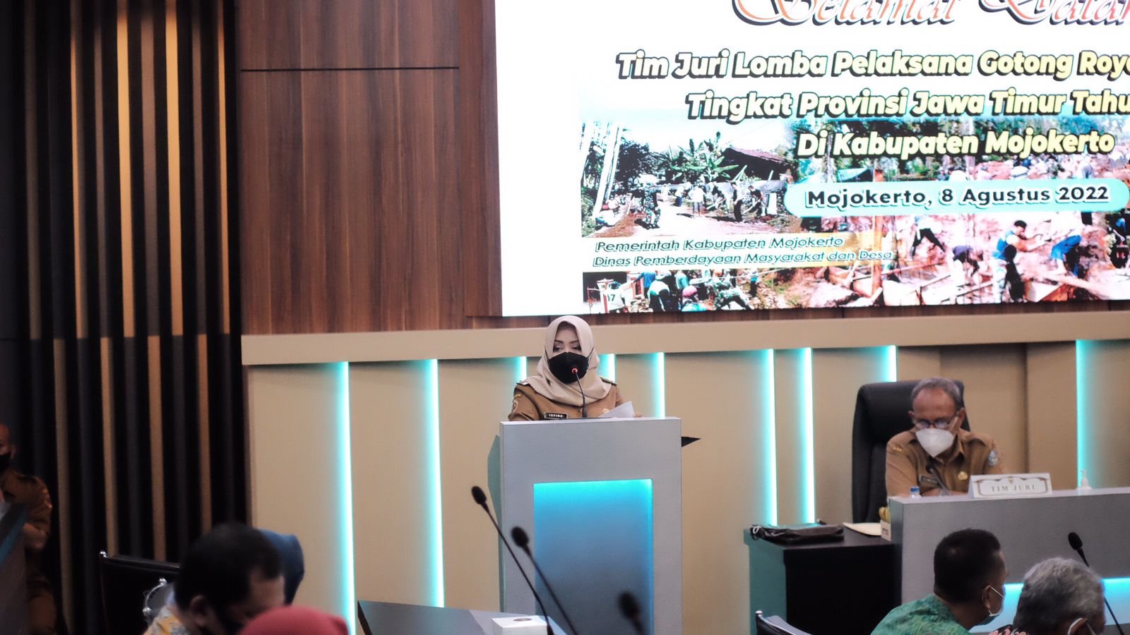 Desa Jatirejo Wakili Kabupaten Mojokerto Lomba Gotong Royong Terbaik Tingkat Provinsi Jawa Timur