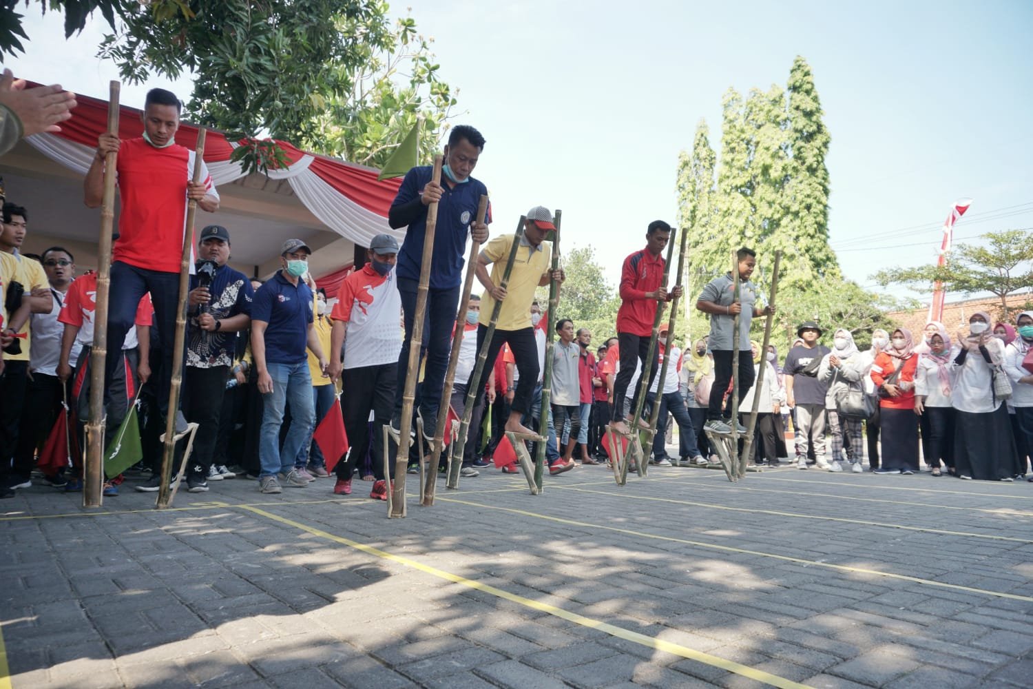 Pemkot Mojokerto Gelar Festival Permainan Rakyat