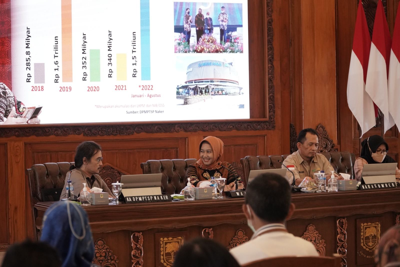 Sosialisasi OSS RBA, Wali Kota Mojokerto Berikan Kepastian Kemudahan Perizinan