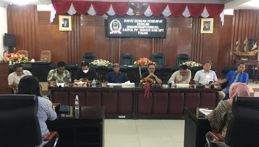 DPRD Kota Mojokerto Berharap Pemilik Kios Pasar Adalah Pedagang Bukan yang Belajar Berdagang