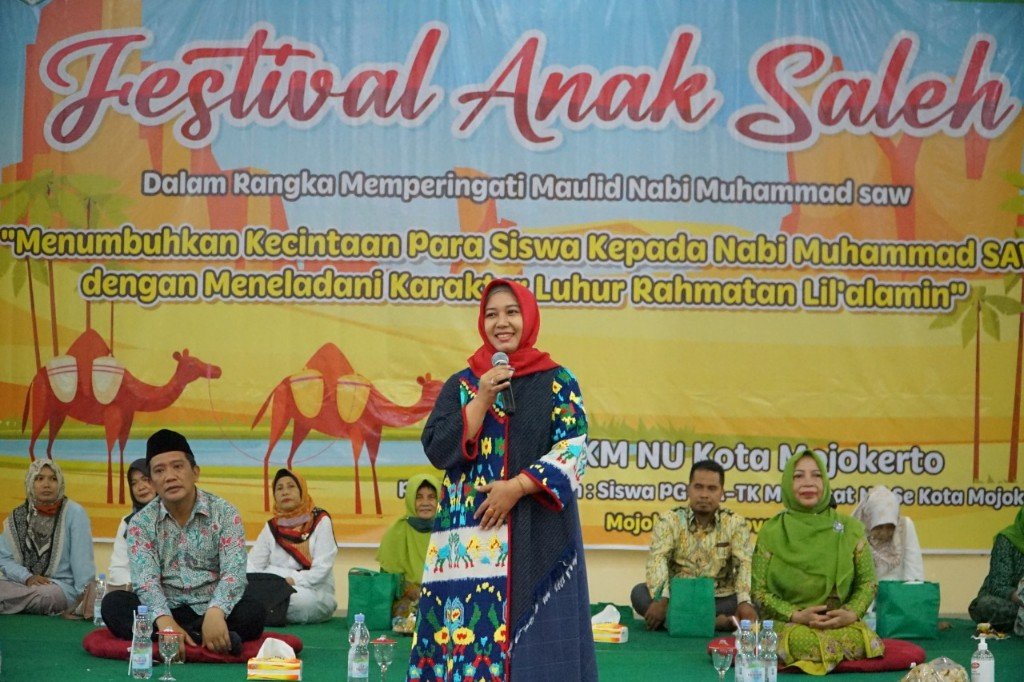 Puncak Festival Anak Saleh Kota Mojokerto Disambut Antusias dan Suka Cita