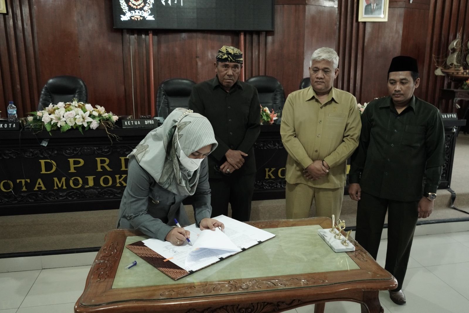 Raperda APBD TA 2023 Kota Mojokerto Disetujui DPRD Kota Mojokerto