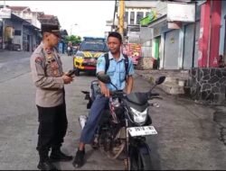 Meminimalisir Kecelakaan, Kapolsek Pacet Berharap Pelajar Tertib Berlalu Lintas