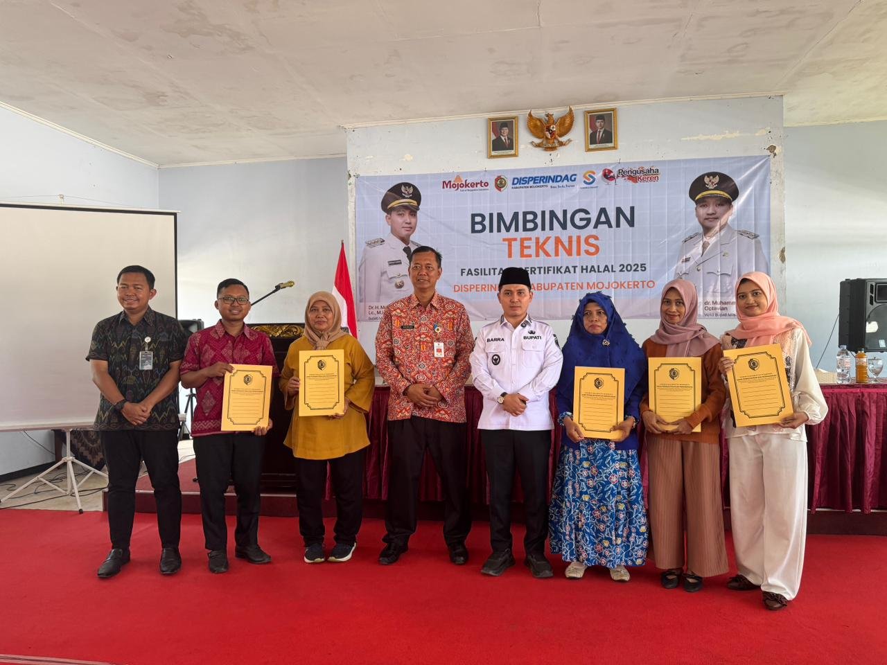 Perkuat Daya Saing Industri Lokal, Pemkab Mojokerto Fasilitasi Sertifikasi Halal Gratis untuk IKM