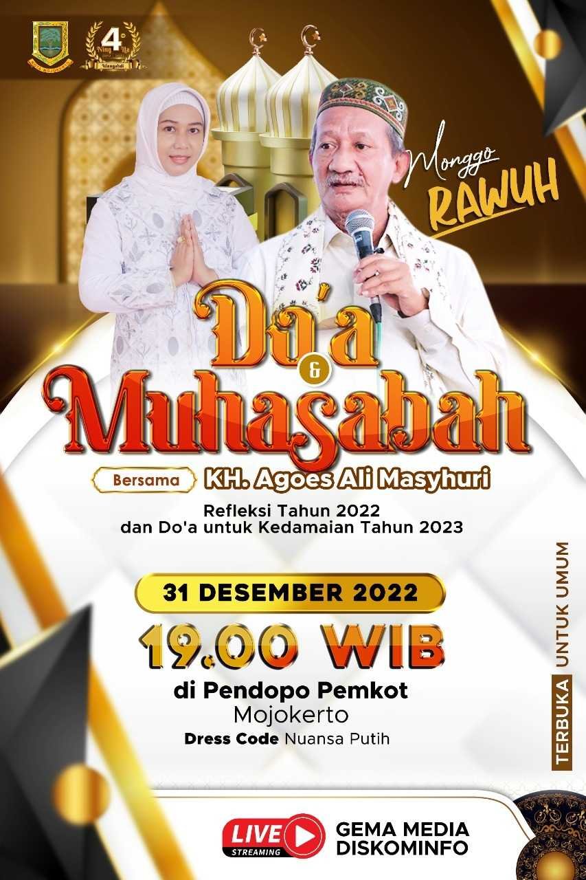 Doa untuk Kedamaian, Pemkot Mojokerto Bakal Gelar Pengajian Akbar