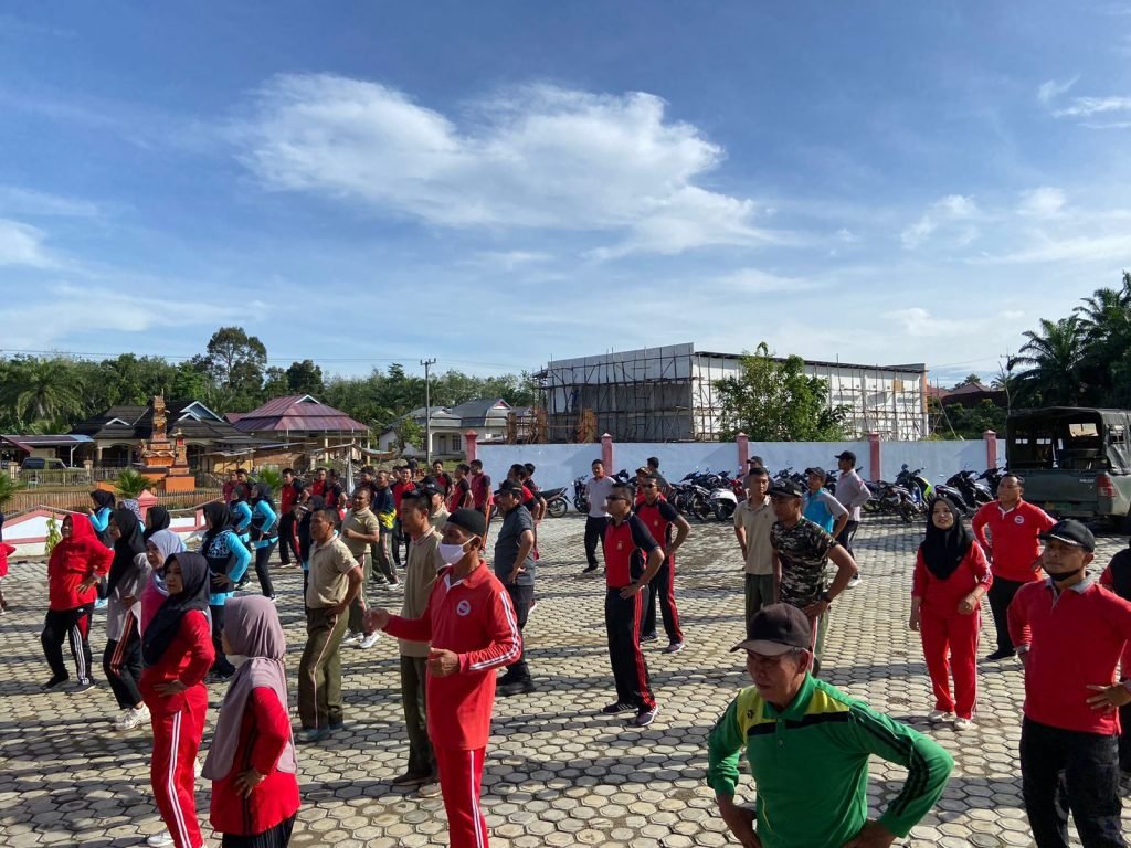Polres Bengkulu Utara Gelar Olahraga Bersama
