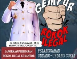 Iklan Cukai Pemerintah Kabupaten Mojokerto Tahun 2022