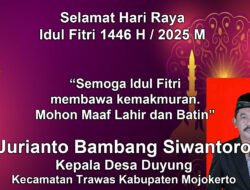 Kepala Desa Duyung Mengucapkan Selamat Hari Raya Idul Fitri 1446 H