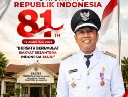 Kepala Desa Sugeng, Trawas, Mojokerto Mengucapkan Selamat HUT RI ke-81 Tahun 2026