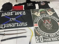 Kapolsek Ngoro Amankan 4 Remaja yang Diduga Anggota Gangster Salvador dan Gangster Kampung Timur