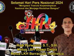 HPN 2024, Hadi Gerung Berharap Insan Pers Jaga Keutuhan Bangsa