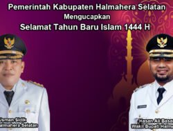 Pemkab Halmahera Selatan Mengucapkan Selamat Tahun Baru Islam 1444 H