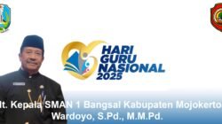 Plt. Kepala SMAN 1 Bangsal Kabupaten Mojokerto Mengucapkan Selamat Hari Guru Nasional 2025