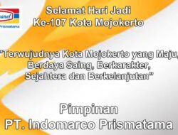 PT. Indomarco Prismatama Mengucapkan Selamat Hari Jadi Ke-107 Kota Mojokerto