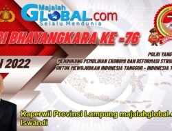 Kaperwil Provinsi Lampung Majalahglobal.com Mengucapkan Selamat Hari Bhayangkara Ke-76