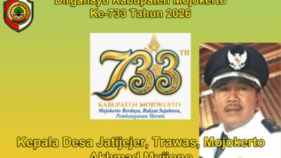 Kepala Desa Jatijejer, Trawas, Mojokerto Mengucapkan Dirgahayu Kabupaten Mojokerto ke-733 Tahun 2026