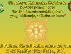 Kasi Pidsus Kejaksaan Negeri Kabupaten Mojokerto Mengucapkan Dirgahayu Kabupaten Mojokerto Ke-732 Tahun 2025