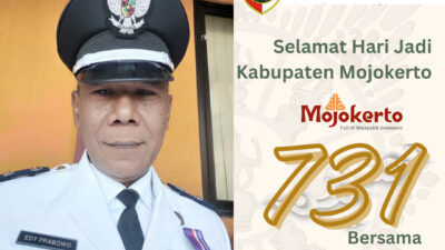 Kepala Desa Kedungmaling Mengucapkan Selamat Hari Jadi Kabupaten Mojokerto Ke-731