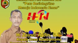 Kepala Desa Ketapanrame Mengucapkan Selamat Hari Pers Nasional 2025