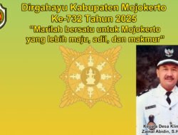 Kepala Desa Klinterejo Mengucapkan Dirgahayu Kabupaten Mojokerto Ke-732 Tahun 2025